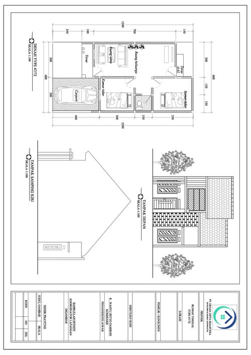 Layout Tipe 47
